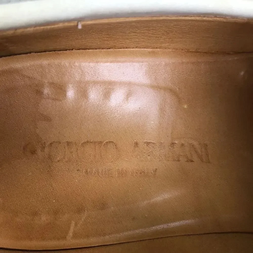 Giorgio Armani, leather loafers